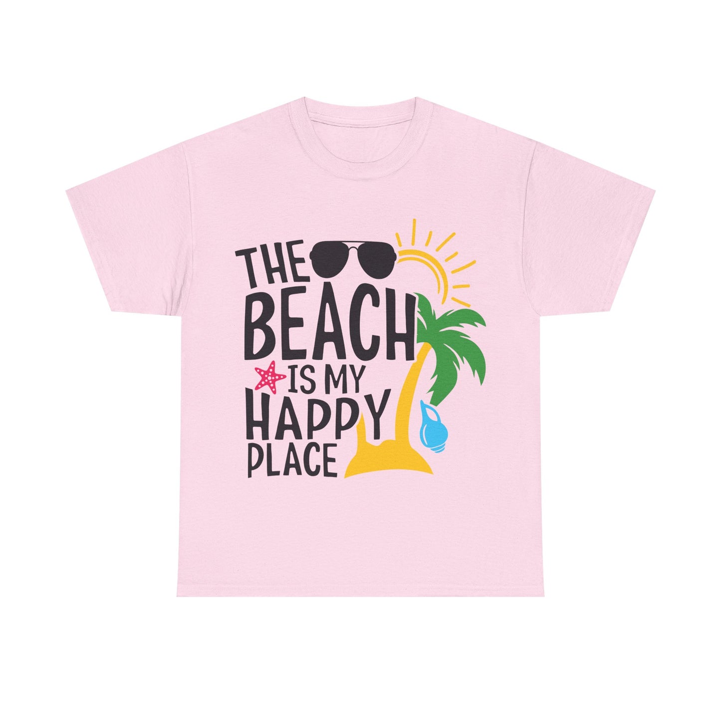 The Beach Is My Happy Place Unisex T-shirt