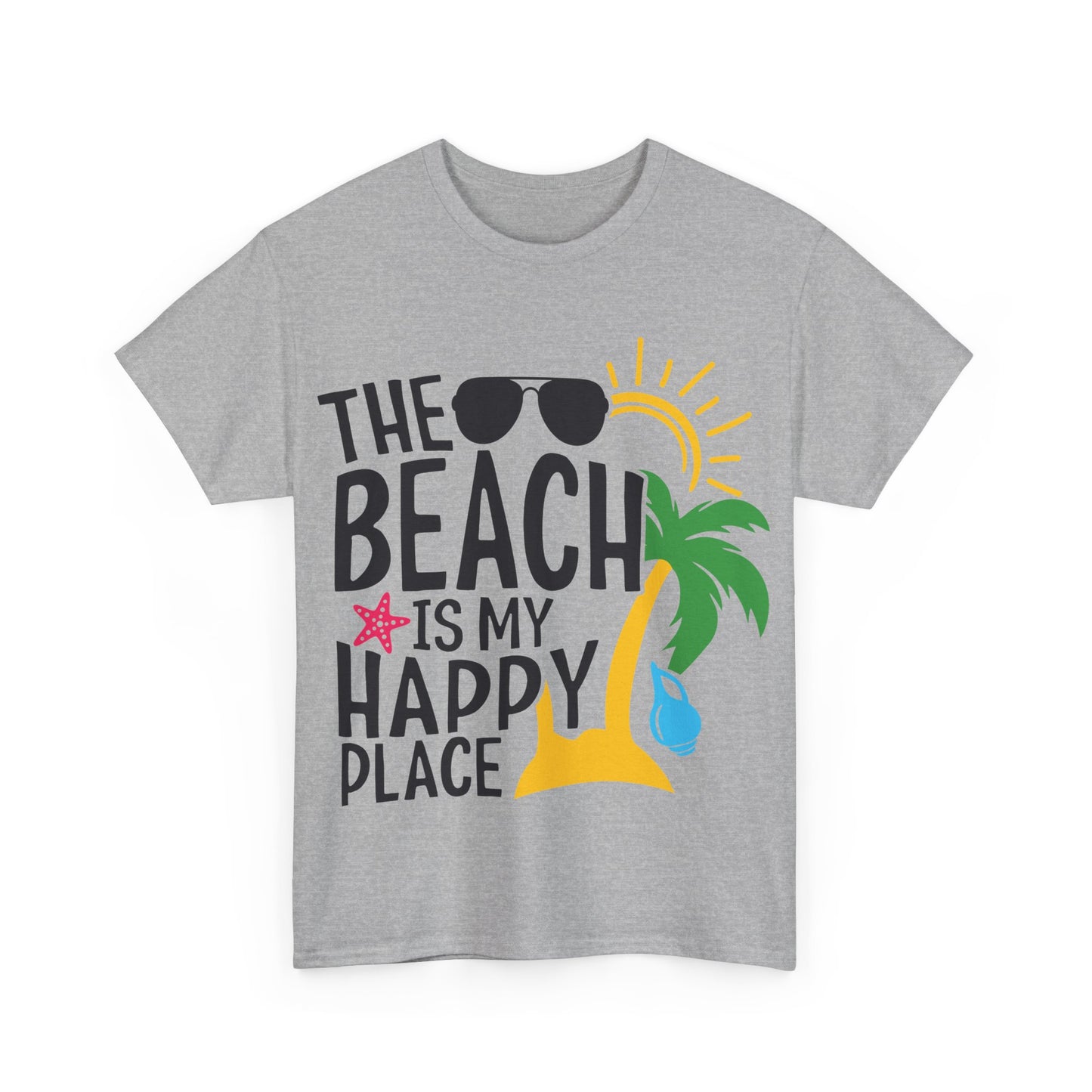 The Beach Is My Happy Place Unisex T-shirt