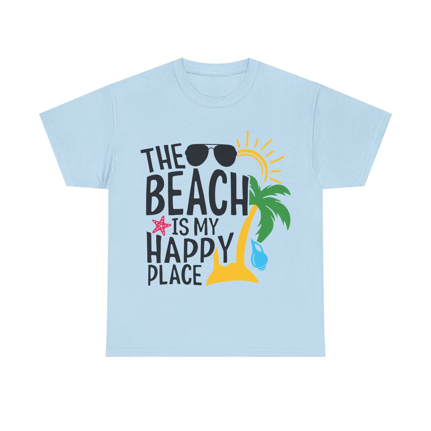 The Beach Is My Happy Place Unisex T-shirt