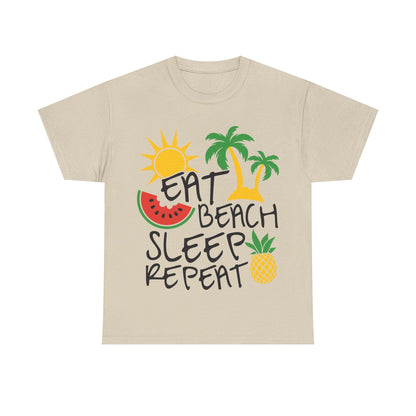 Eat Beach Sleep Repeat Unisex T-shirt