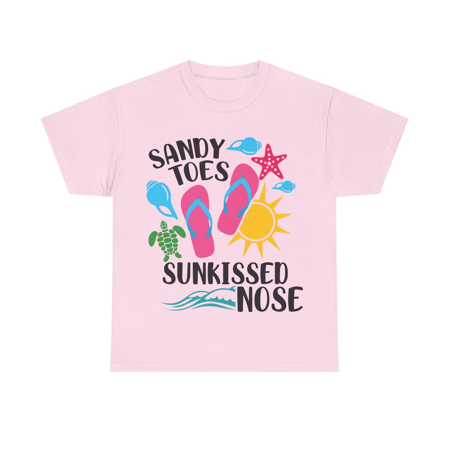 Sandy Toes Sunkissed Nose Unisex T-shirt