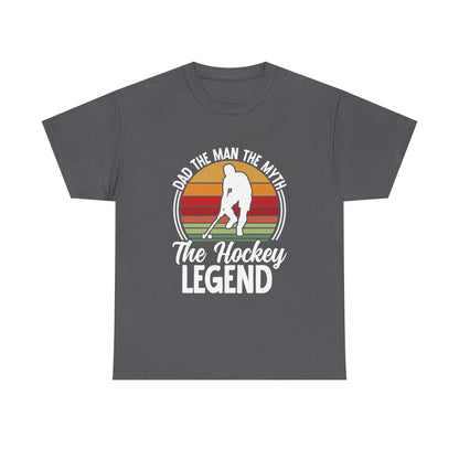 The Hockey Legend Dad Design Unisex T-Shirt