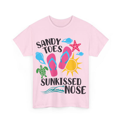 Sandy Toes Sunkissed Nose Unisex T-shirt