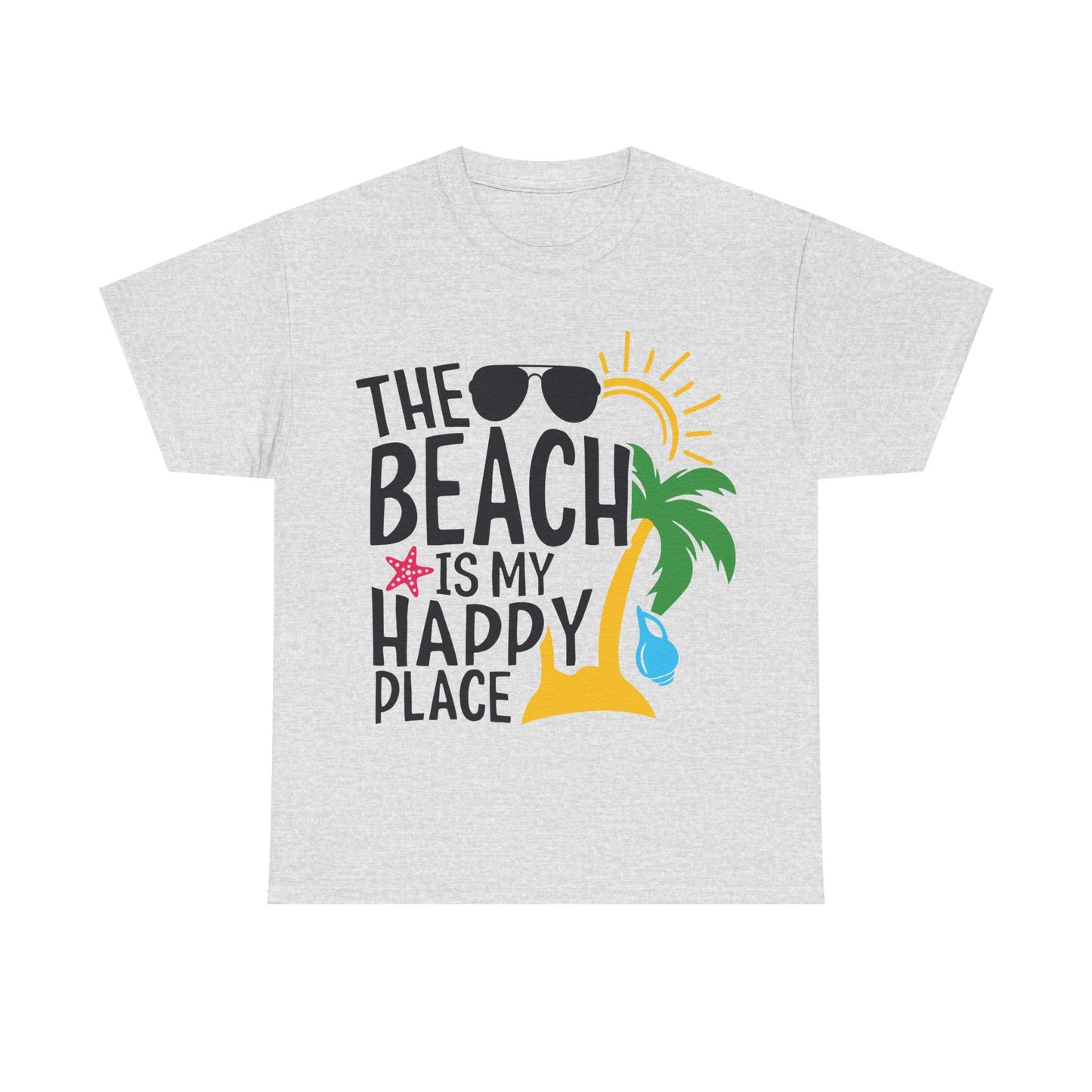 The Beach Is My Happy Place Unisex T-shirt