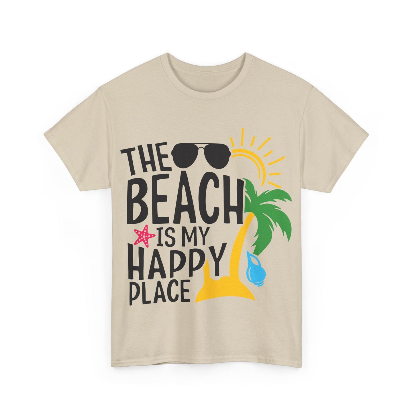 The Beach Is My Happy Place Unisex T-shirt