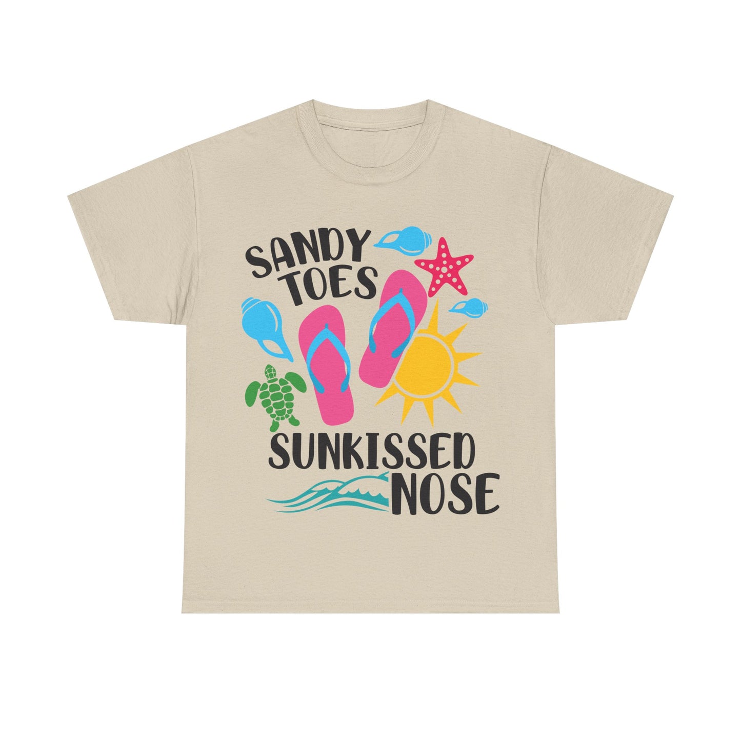 Sandy Toes Sunkissed Nose Unisex T-shirt