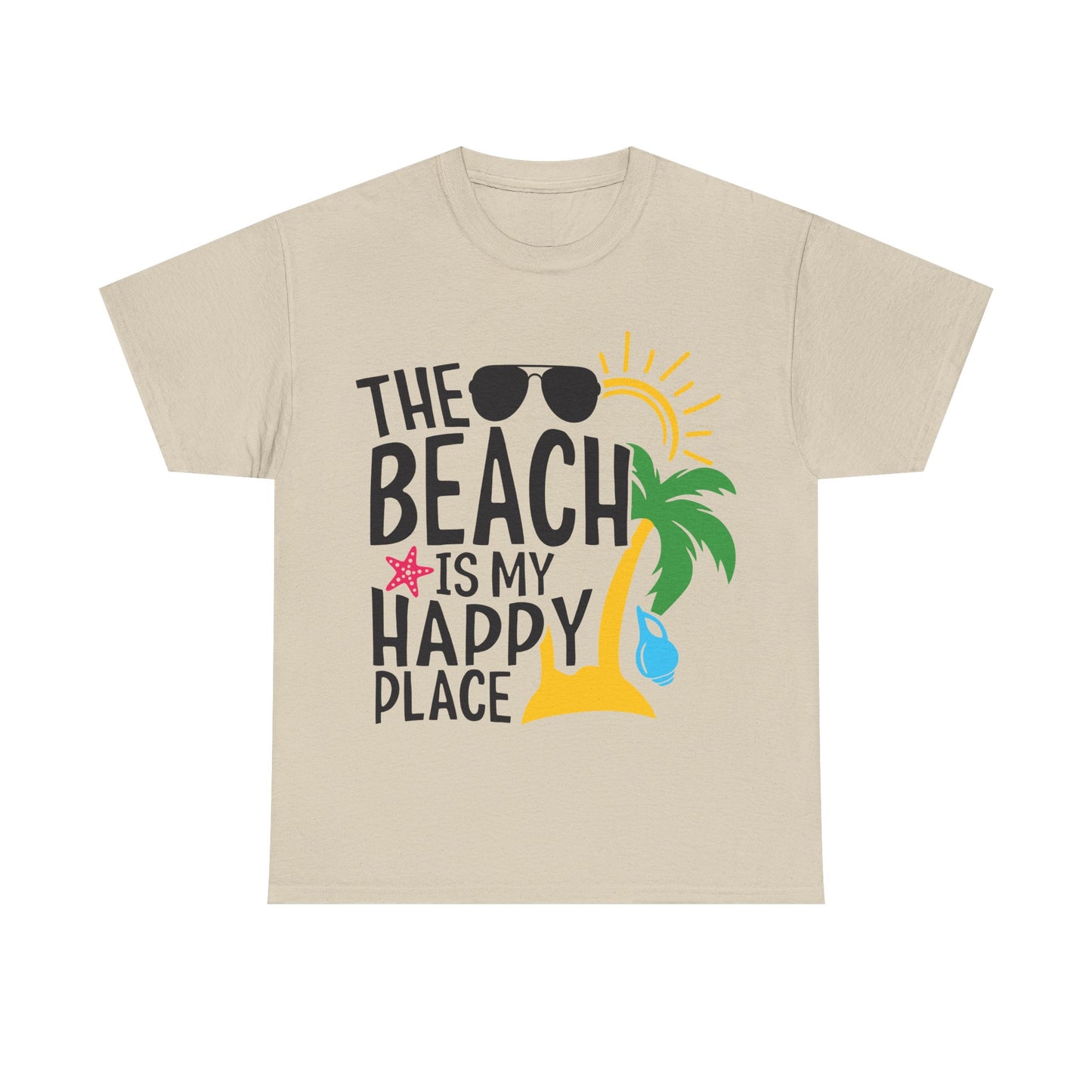 The Beach Is My Happy Place Unisex T-shirt