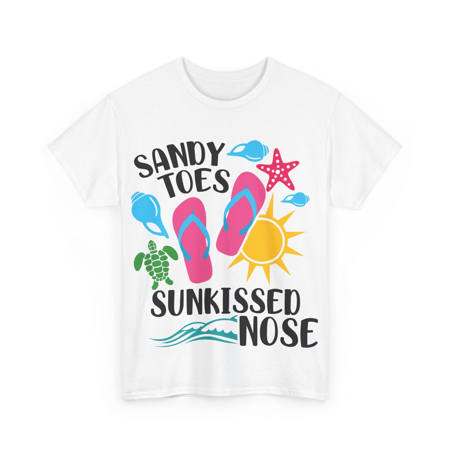 Sandy Toes Sunkissed Nose Unisex T-shirt