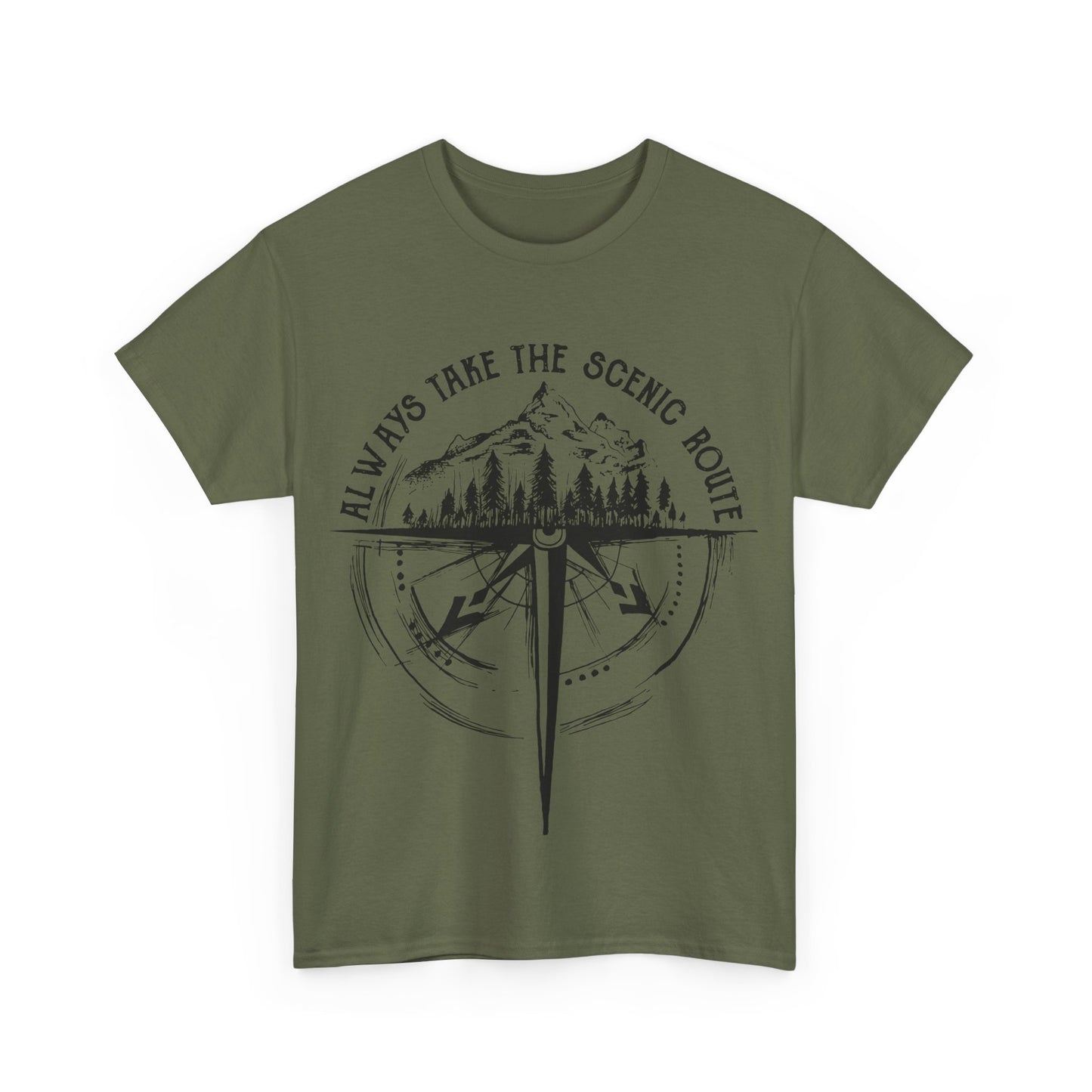 Always Take The Scenic Route Unisex T-Shirt