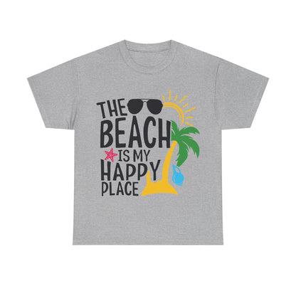 The Beach Is My Happy Place Unisex T-shirt