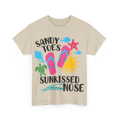 Sandy Toes Sunkissed Nose Unisex T-shirt