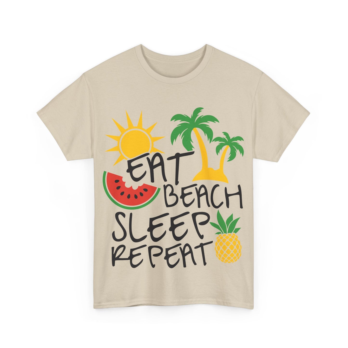 Eat Beach Sleep Repeat Unisex T-shirt