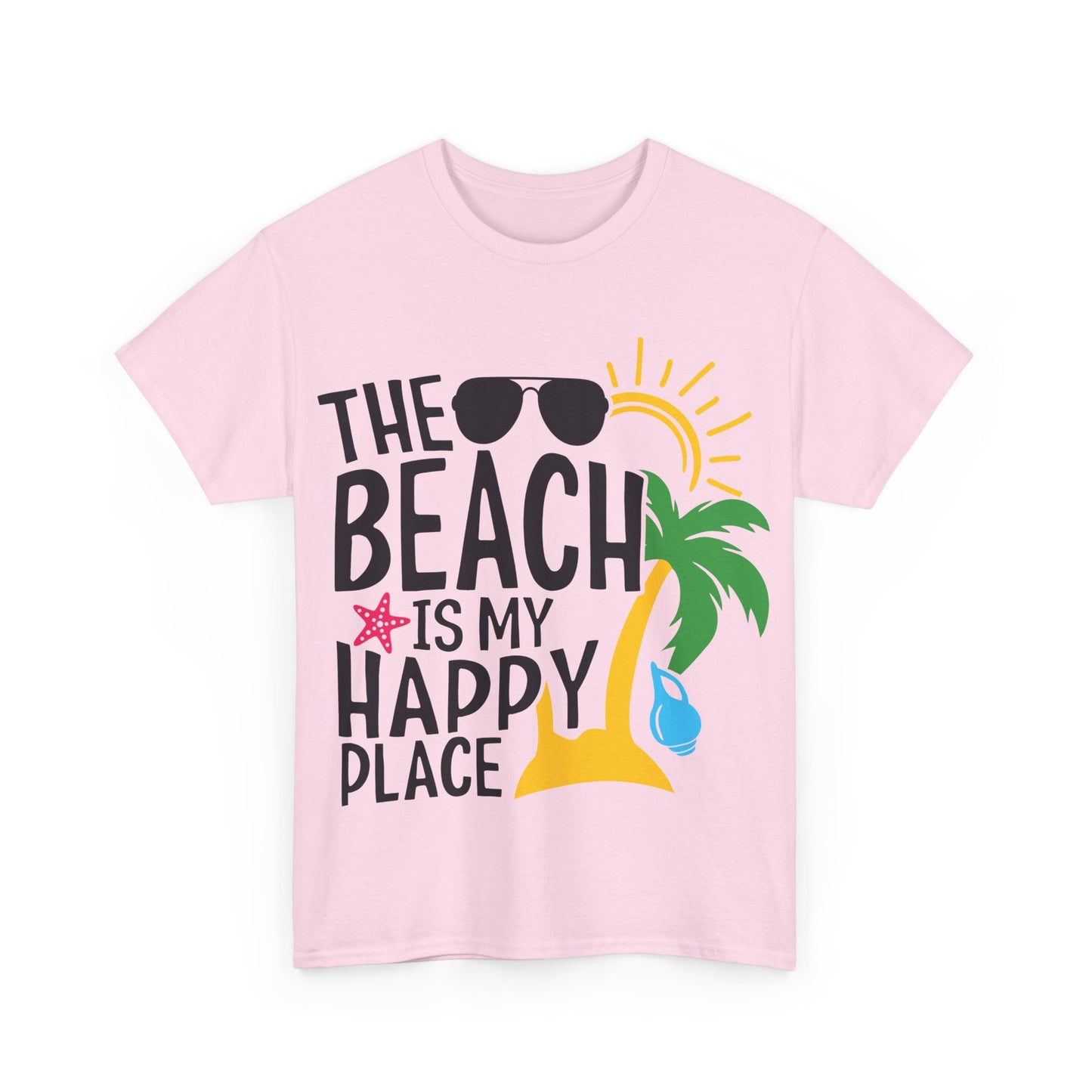 The Beach Is My Happy Place Unisex T-shirt