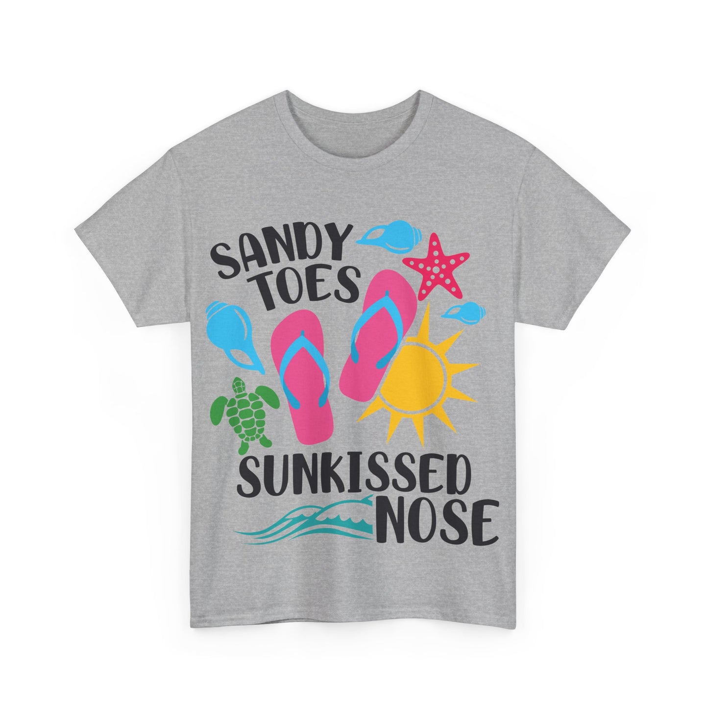 Sandy Toes Sunkissed Nose Unisex T-shirt