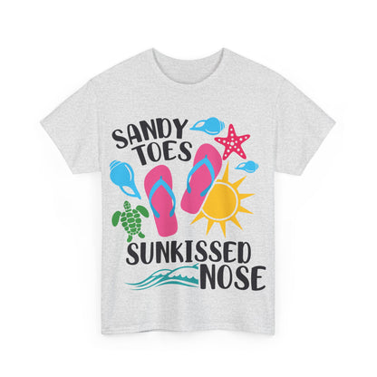 Sandy Toes Sunkissed Nose Unisex T-shirt