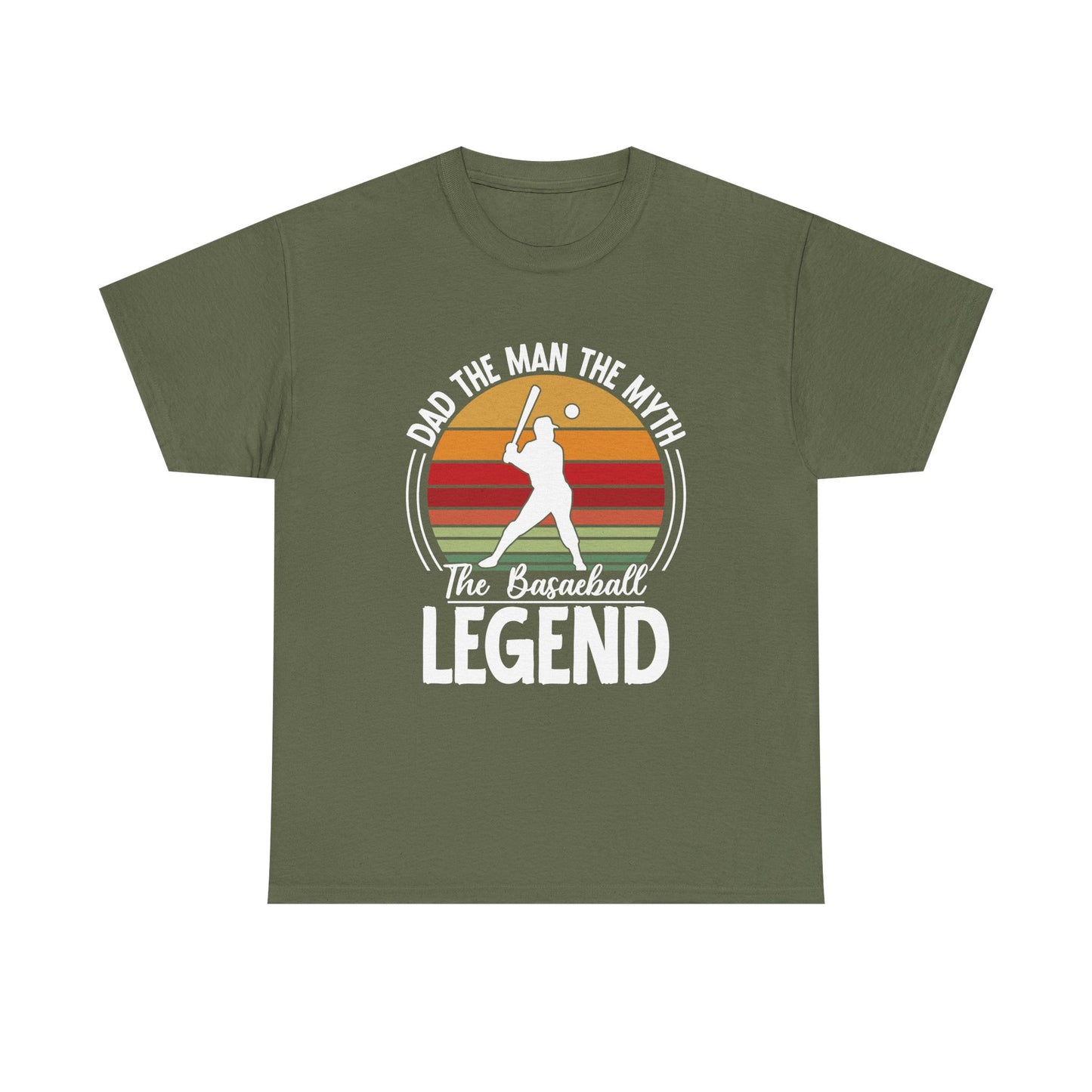 The Baseball Legend Dad Design T-Shirt