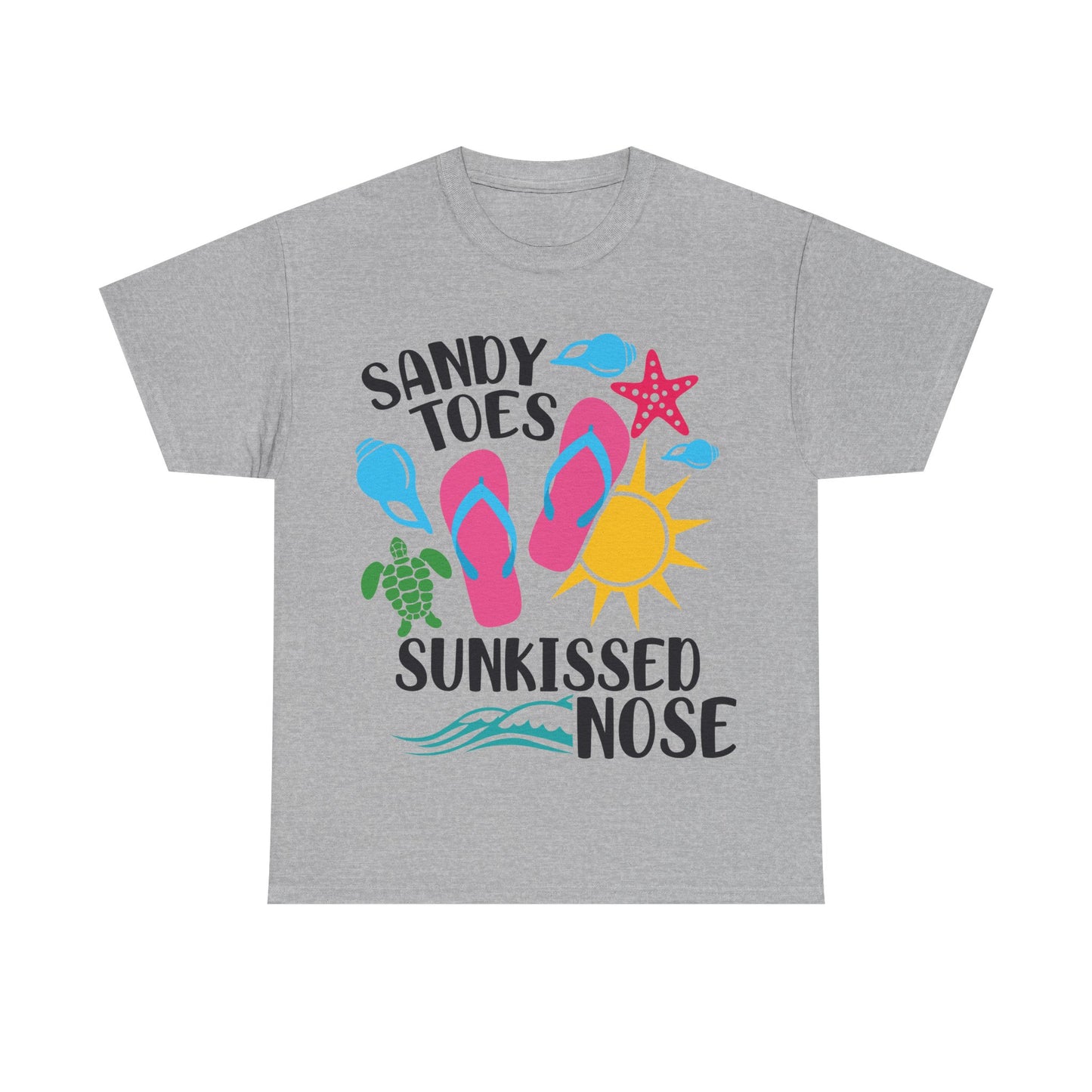 Sandy Toes Sunkissed Nose Unisex T-shirt