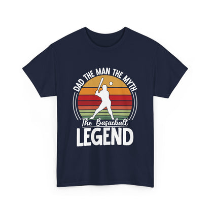 The Baseball Legend Dad Design T-Shirt