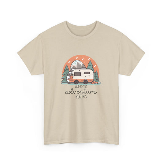 Adventure Begins Unisex T-Shirt