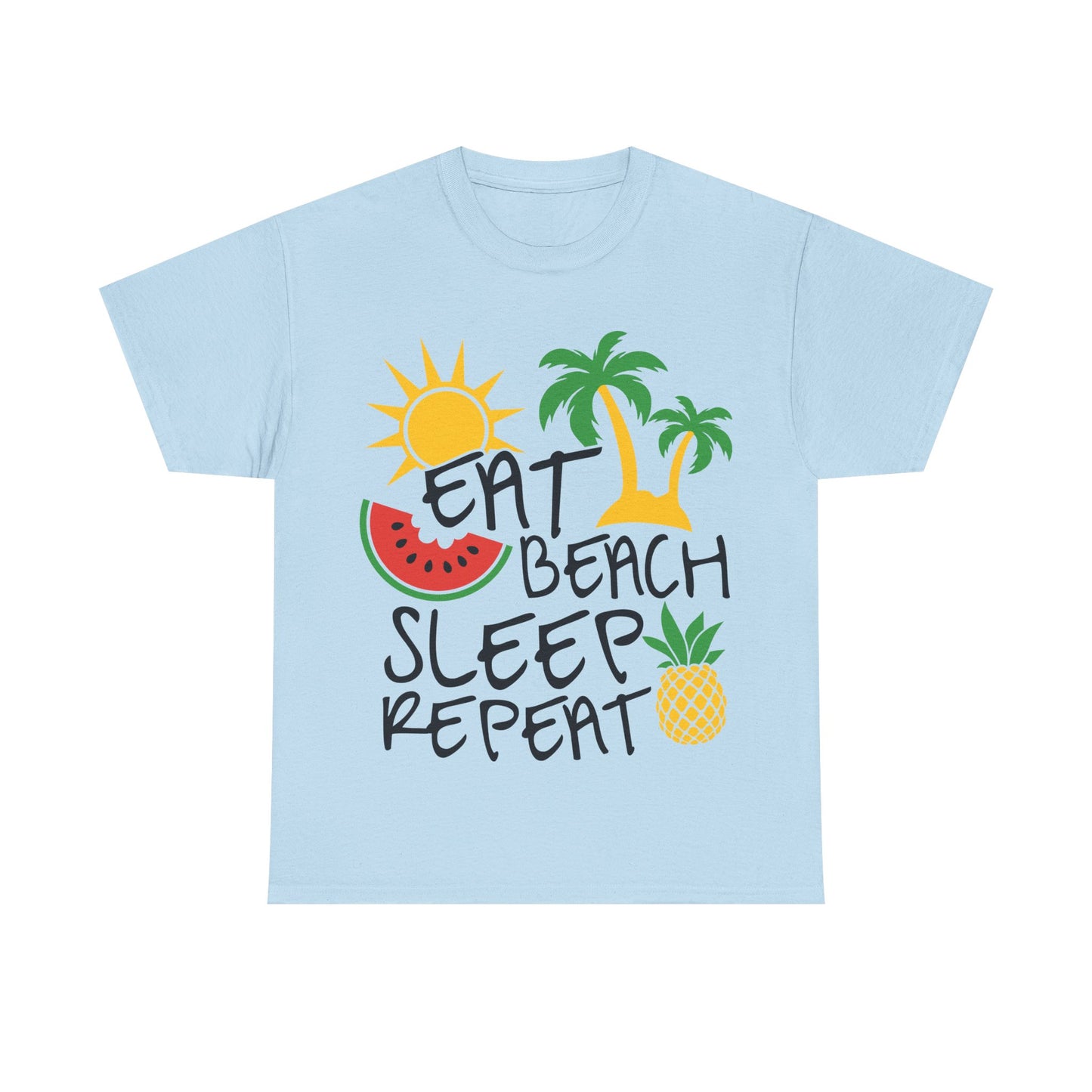 Eat Beach Sleep Repeat Unisex T-shirt